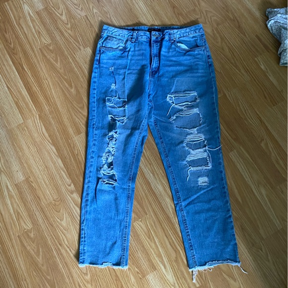 Blue Notes Blue Ripped Jeans - Picture 2 of 4